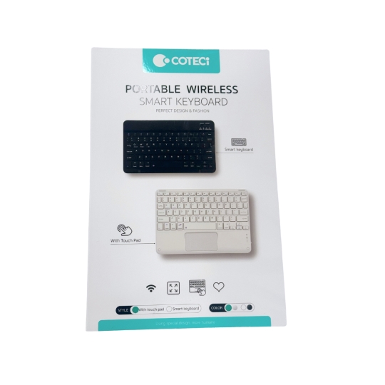 Bàn phím bluetooth COTECI Portable Wireless Smart Keyboard cao cấp