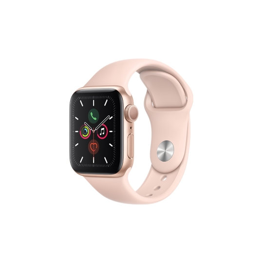 Apple Watch Series 5 (GPS) 40mm Viền Nhôm Dây Cao Su - Chính Hãng Apple