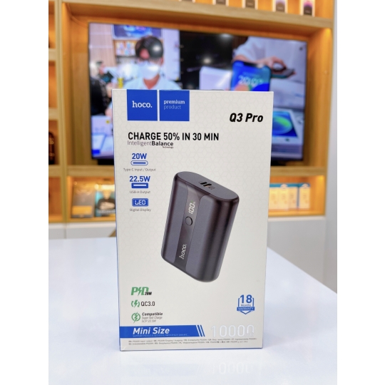 SẠC DỰ PHÒNG HOCO Q3 PRO CHÍNH HÃNG 10000MAH 