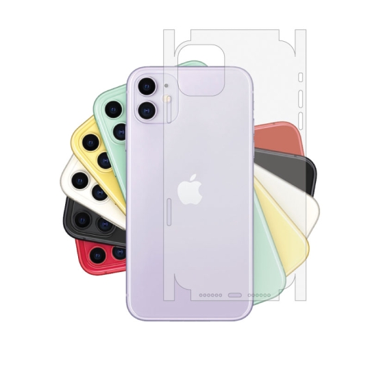 Miếng Dán PPF dành cho iPhone 11 Mặt Sau Full Viền Bóng