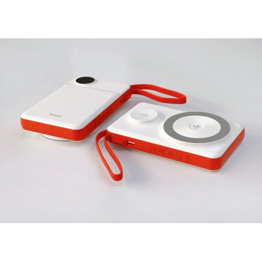 Sạc Dự Phòng Đa Năng Wiwu Core 3IN1 10000mah Trắng