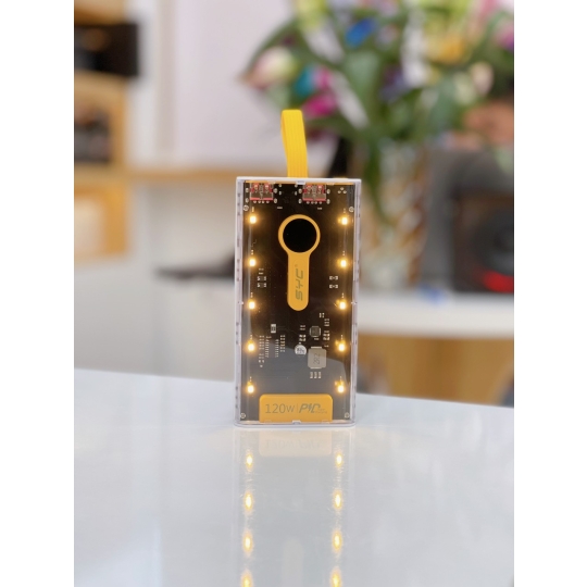 Sạc dự phòng TRONG SUỐT Power Bank SYC S138 10000mah 120w