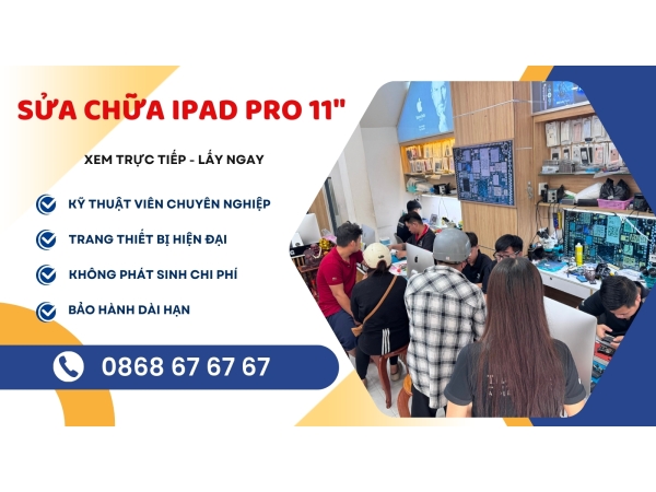 Bảng Giá Sửa Chữa iPad Pro 11" (2018-2020-2021) 
