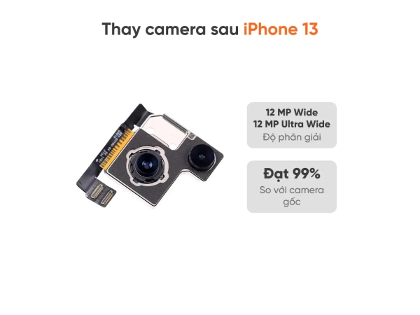Thay camera sau iPhone 13