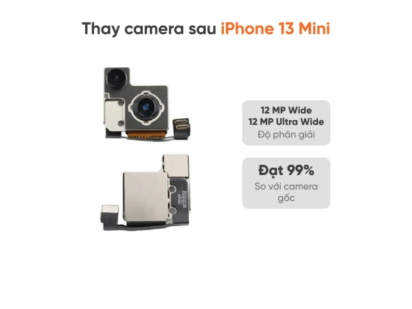 Thay camera sau iPhone 13 Mini