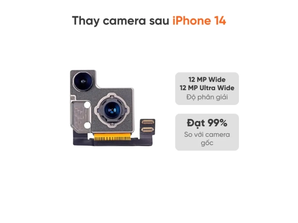 Thay camera sau iPhone 14