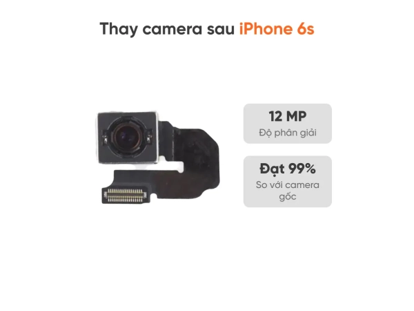 Thay camera sau iPhone 6s
