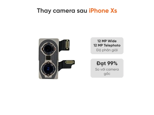 Thay camera sau iPhone Xs