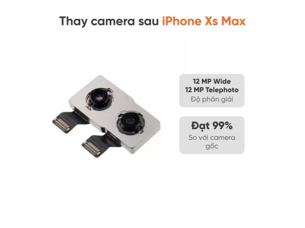 Thay camera sau iPhone Xs Max