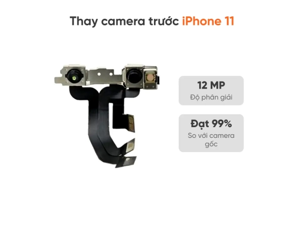 Thay camera trước iPhone 11