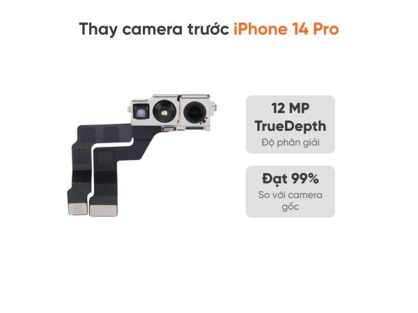 Thay camera trước iPhone 14 Pro