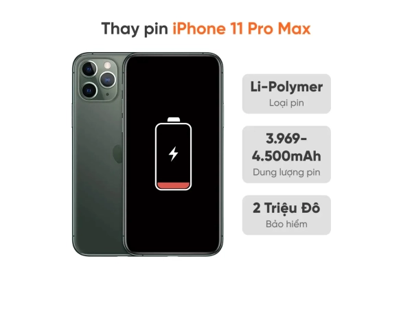 Thay pin iPhone 11 Pro Max