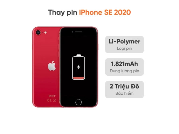 Thay pin iPhone SE 2020
