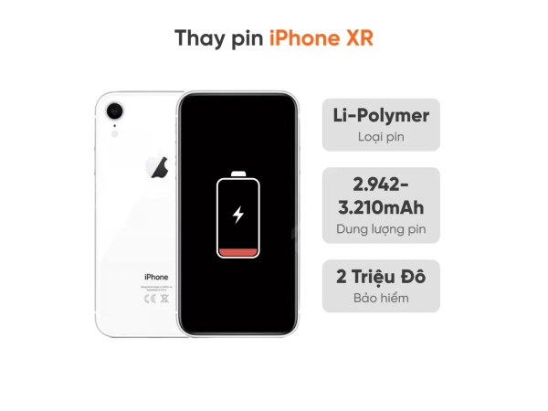 Thay pin iPhone XR