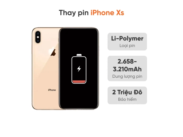 Thay pin iPhone Xs