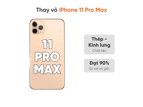 Thay vỏ iPhone 11 Pro Max
