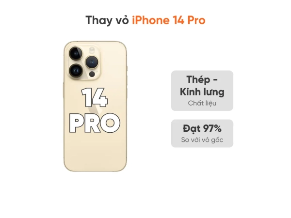 Thay vỏ iPhone 14 Pro
