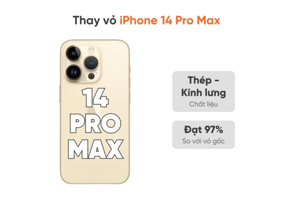 Thay vỏ iPhone 14 Pro Max