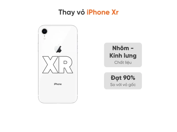 Thay vỏ iPhone XR