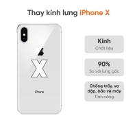 Hình ảnh Thay kính lưng iPhone X