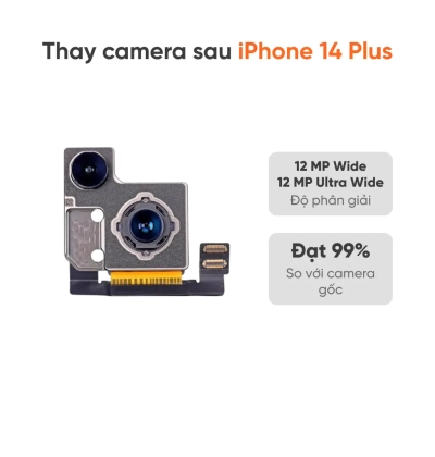 Thay camera sau iPhone 14 Plus