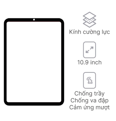 Thay mặt kính iPad Air 4