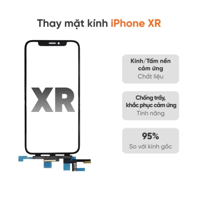 Thay mặt kính iPhone XR