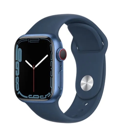 Apple Watch S7 (GPS) 45mm Viền nhôm Dây cao su - Chính hãng Apple