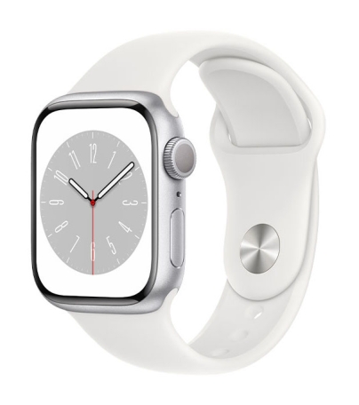 Sản phẩm hàng cũ Apple Watch S8 (GPS) 45mm Viền nhôm Dây Cao Su - Chính Hãng Apple