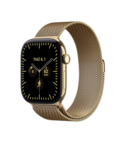 Sản phẩm Apple Watch Series 12 GPS + Cellular 46mm viền Titanium dây Milan
