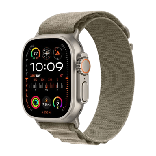 Hình ảnh Apple Watch Ultra 2 49mm (4G) Viền Titanium Dây Alpine - Chính Hãng Apple