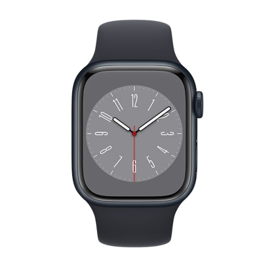 Hình ảnh Apple Watch S8 (GPS) 41mm Viền nhôm Dây Cao Su - Chính Hãng Apple  1