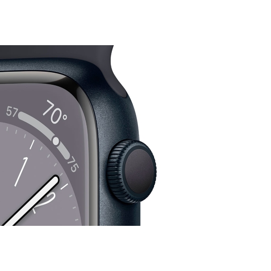 Hình ảnh Apple Watch S8 (GPS) 41mm Viền nhôm Dây Cao Su - Chính Hãng Apple 2