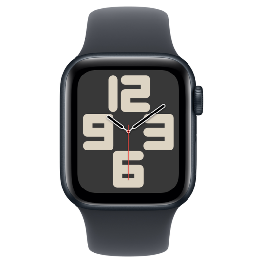 Hình ảnh Apple Watch SE  GPS 44mm viền nhôm dây cao su 1