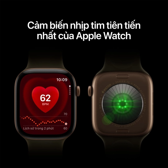 Hình ảnh Apple Watch Series 12 GPS + Cellular 42mm viền Ceramic dây silicone 2