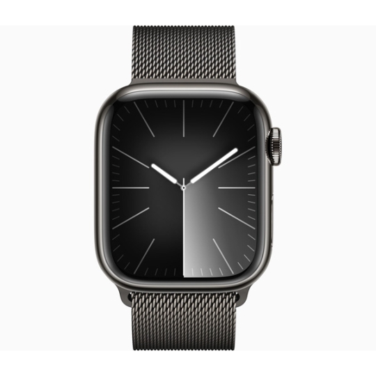 Hình ảnh Apple Watch S9 41mm (4G) Viền Thép – Dây Thép - Chính Hãng Apple 5