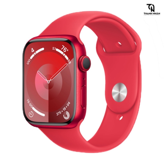 Apple Watch S9 (GPS) 45mm Viền Nhôm - Dây Cao Su | Chính Hãng Apple
