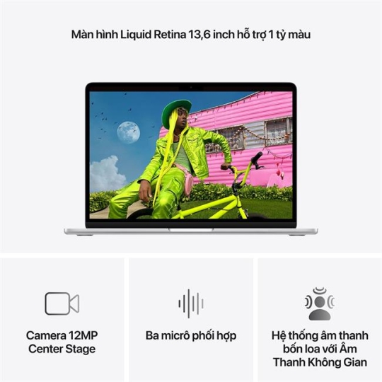 Hình ảnh MacBook Air M5 2026 13 inch 10CPU 10GPU 16GB 1TB 7