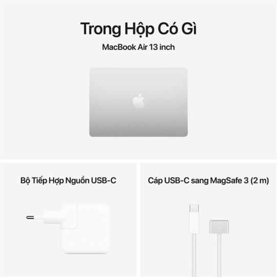 Hình ảnh MacBook Air M5 2026 15 inch 10CPU 10GPU 24GB 512GB 4