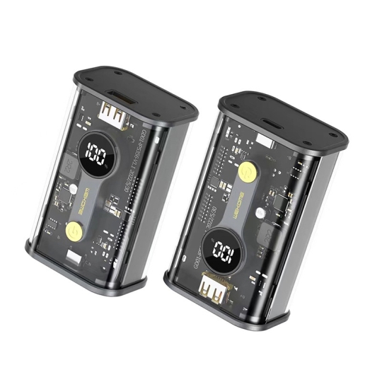 Hình ảnh Sạc dự phòng WEKOME WP 333 dung lượng 10000mah hỗ trợ sạc nhanh 20W màn hình led hiển thị phần trăm pin 0